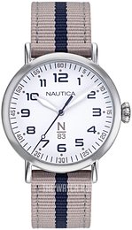 Nautica Women's Bfd 101 N16661M Gold Stainless-Steel Quartz Watch with  Silver Dial 