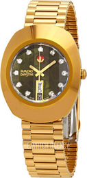 RADO DiaStar ゴールド ブラック レザー R12413614 Rado Diastar Original | TheWatchAgency™