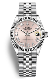 Reinaページ Rolex Datejust 278381RBR-0026 Two Tone Rose Gold MOP Diamond