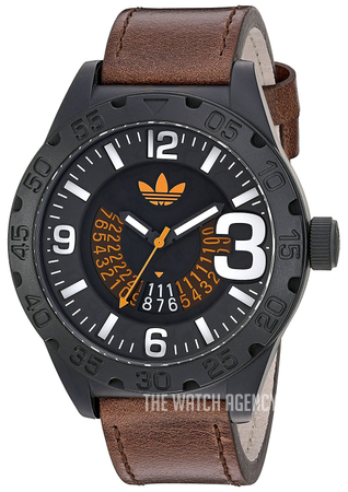 Adidas originals men's adh3157 black strap watch best sale