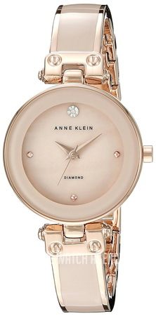 Anne  Diamond Dial 時計 Vintage Anne Klein Diamond Swiss Women's Watch, Mixed Metal