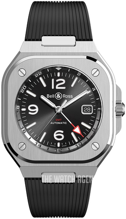 BR-05-GMT-RUBBER-STRAP Bell \u0026 Ross Br 