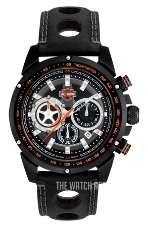 【希少】HARLEY−DAVIDSON＋BULOVA腕時計 MEN'S BULOVA HARLEY-DAVIDSON BAR & SHEILD 76A04 - Claudias