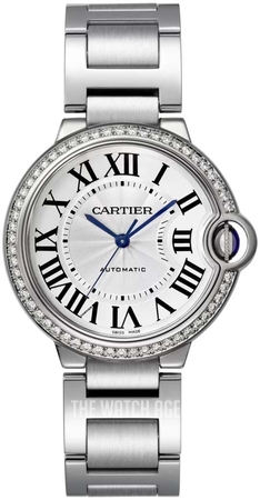 Ballon Bleu De Silver colored Steel 36 mm ref. W4BB0024