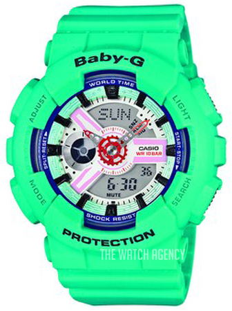 BA 110SN 3AER Casio Baby G TheWatchAgency