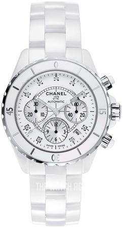 chanel watch white diamonds