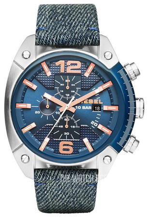 Amazon.com: Diesel Mega Chief Stainless Steel and Silicone