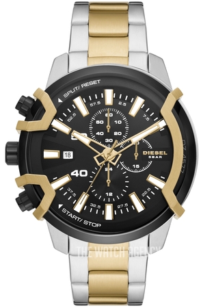 diesel black gold watch