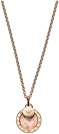 Emporio Armani Necklace Rose gold colored steel EG3375221