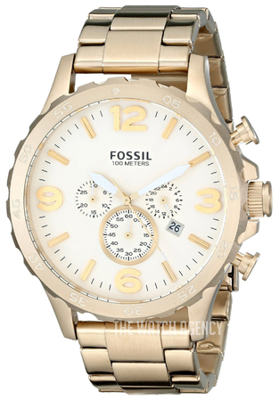 Fossil q nate gold online