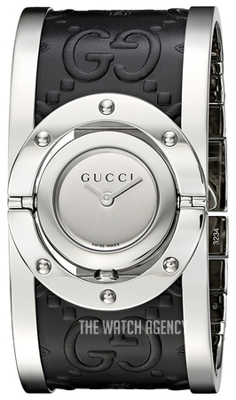 gucci twirl watch silver