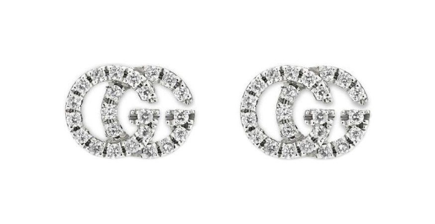 Gucci Earrings 18 carat white gold YBD481678001  TheWatchAgency