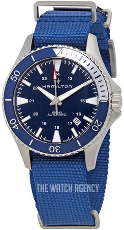Khaki Navy Blue Textile O40 mm ref. H82345941