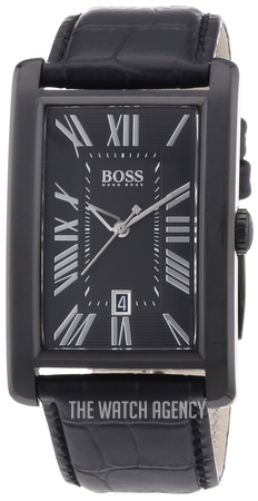 hugo boss rectangular watch