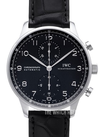 iwc portuguese black