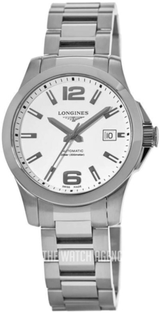 longines conquest white