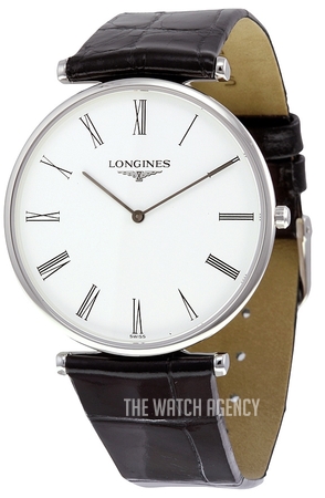 Grande Classique White Leather 37 mm ref. L4.766.4.11.2