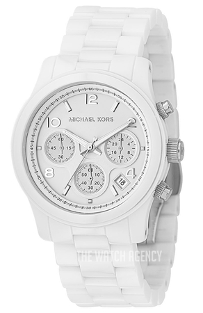 Michael kors ceramic 2025 white watch mk5161