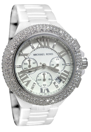 Michael Kors Camille White Ceramic O43 mm MK5843