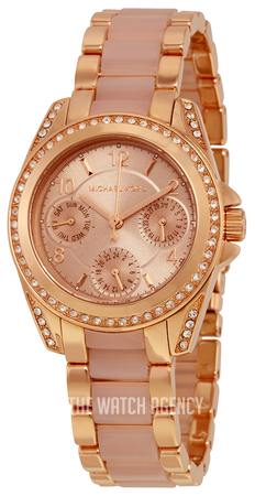 Michael kors blair hot sale rose gold