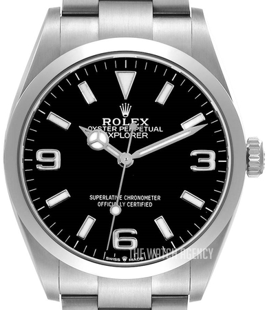〇純正 ROLEX 2駒 14000 15200 67480 SS FZ8614 Rolex Explorer II GMT Steel Black Dial Mens 40mm Automatic