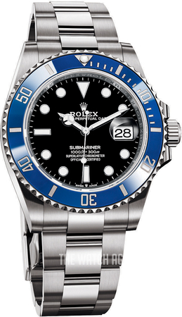 blue rolex submariner