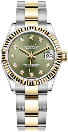 datejust 31 green
