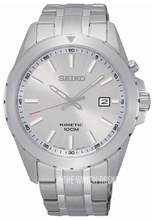 SEIKO Kinetic ホワイトダイヤル 時計 Seiko Kinetic White Men's Watch - SKJ019 for sale online | eBay