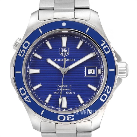 Aquaracer Calibre 5 Blue Steel 41 mm ref. WAK2111.BA0830