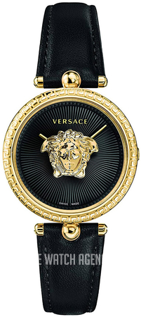 Versace Palazzo Empire Quartz Gold Dial Ladies Watch