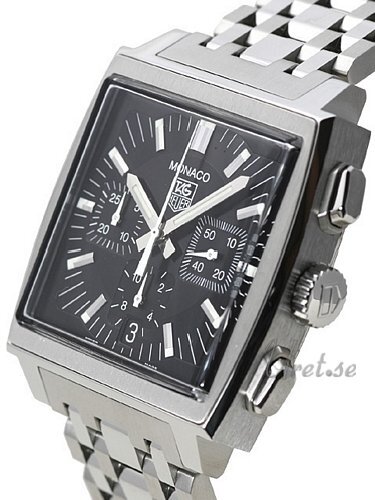 Monaco Black Steel 38x38 mm ref. CW2111.BA0780