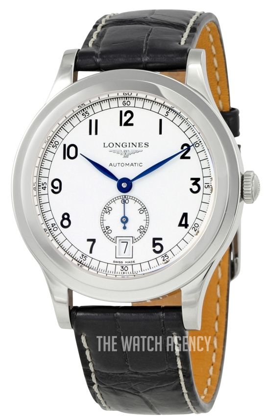 Heritage 1940 White Leather 38.5 mm ref. L2.767.4.13.2