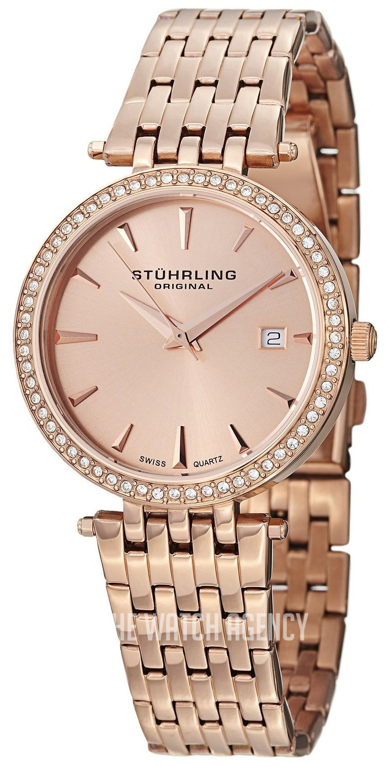 Radiant New Women's Watch Radiant Tiara Quartz Watch for Women with  Gold-plated Link Strap and Stud Indices 146620 RA542201 | Comprar Watch  Radiant Tiara Quartz Watch for Women with Gold-plated Link Strap