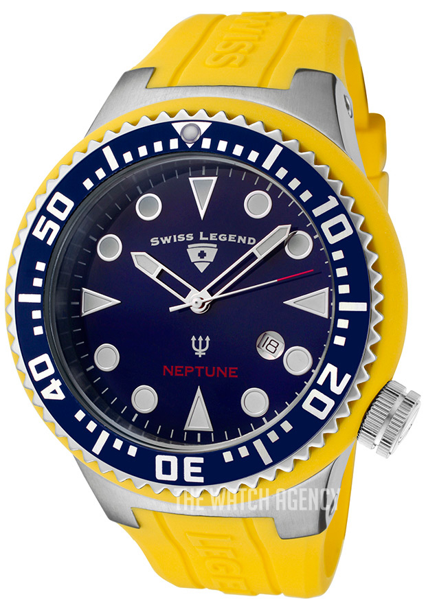 Swiss legend neptune blue sale