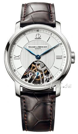 Classima Executives Silver colored Leather 42 mm ref. MOA8786