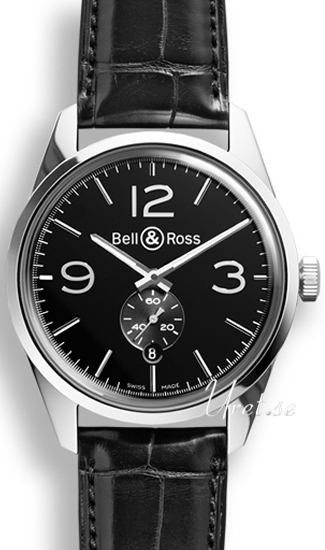 BR 123 Officer Black Bell Ross Vintage TheWatchAgency