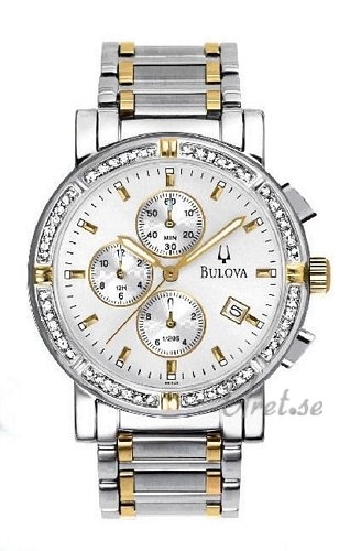 Bulova diamond mens clearance watch