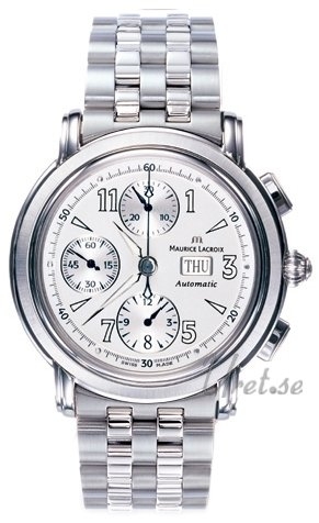 Masterpiece Silver colored Steel 40 mm ref. MP6318 SS002 12E