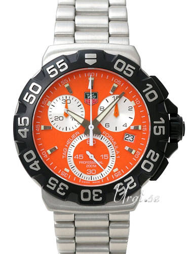 Formula 1 Orange Steel 41 mm ref. CAH1113.BA0850