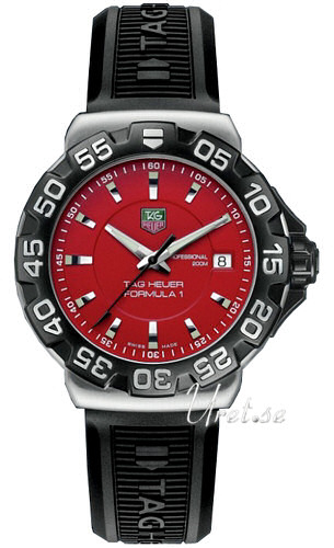 Formula 1 Red Rubber 41 mm ref. WAH1112.BT0714