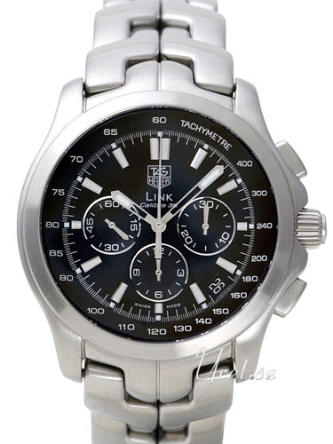 Link Chronograph Black Steel 42 mm ref. CT511A.BA0564